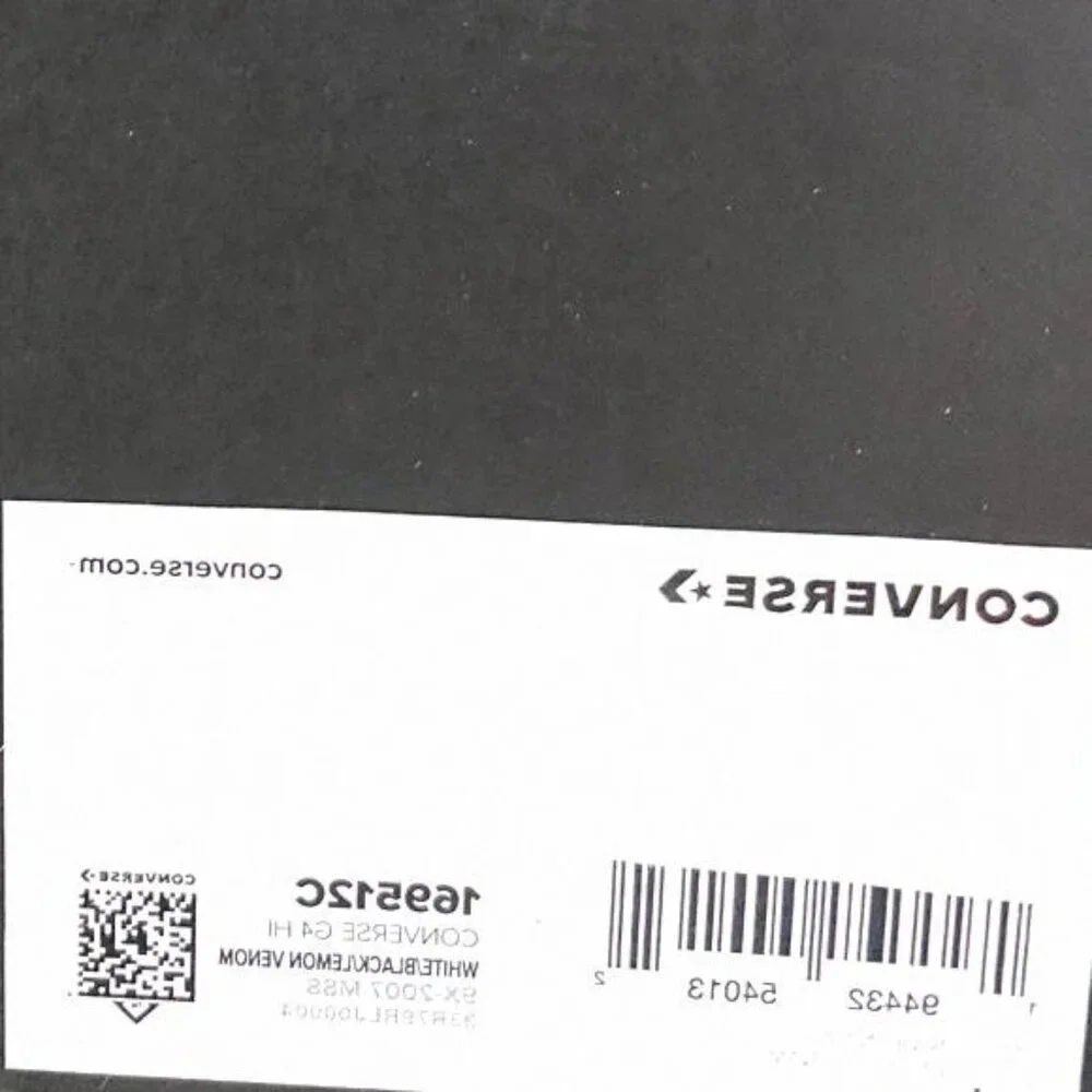 💖MEGA SALE💖Converse Men's 169512C G4 White Black Leather Mesh Venom Lemon - Picture 9 of 9